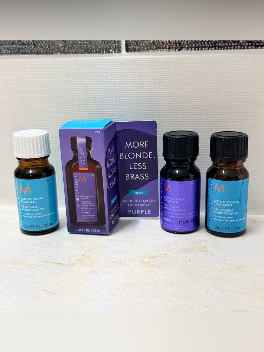 Moroccanoil Treatment Hair Oil - 3 Piece Set